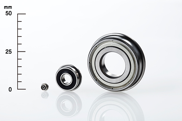 Flanged inch-series bearings