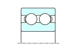 Double-row deep-groove bearing